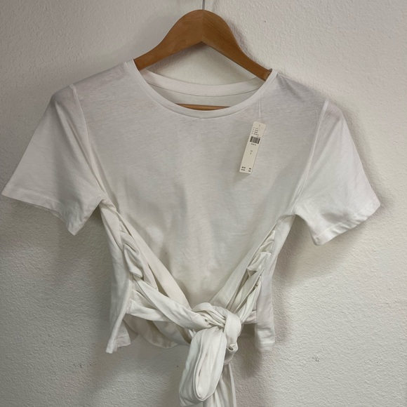 NWT Anthropologie Tie-Front Top - Picture 4 of 6